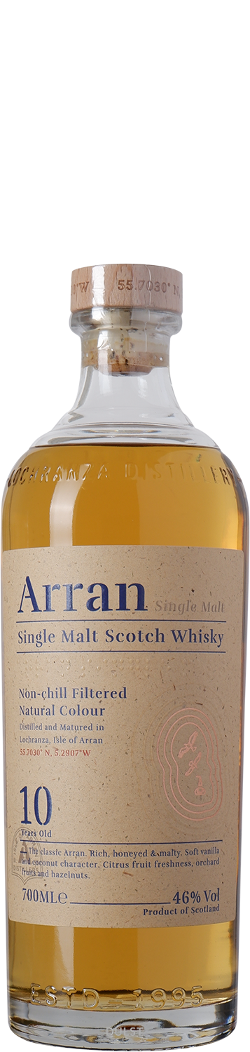 The Arran Malt - Island Malt Whisky 10Y - 46%