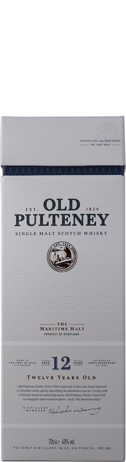 Old Pulteney - Single Malt Whisky 12 y Old - 40%