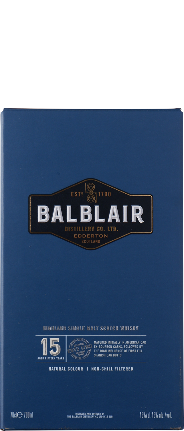 Balblair - Highland Single Malt Whisky - 15Y | 46%