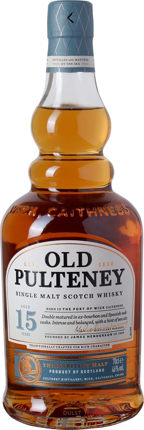 Old Pulteney - Single Malt Whisky 15 y Old - 46%